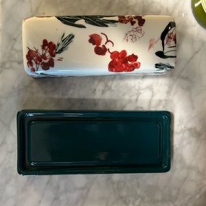 Anthropologie butter dish